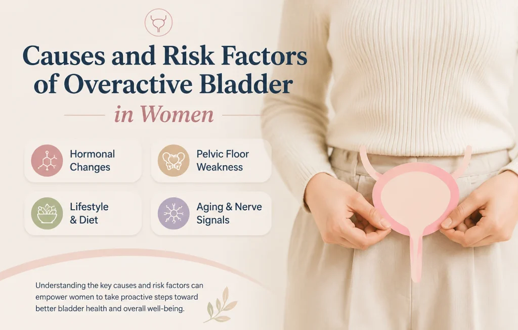 Causes and Risk Factors of Overactive Bladder in Women