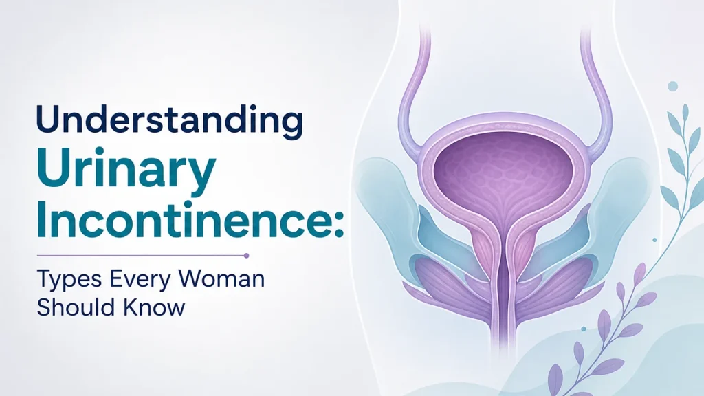 Types of urinary incontinence in women