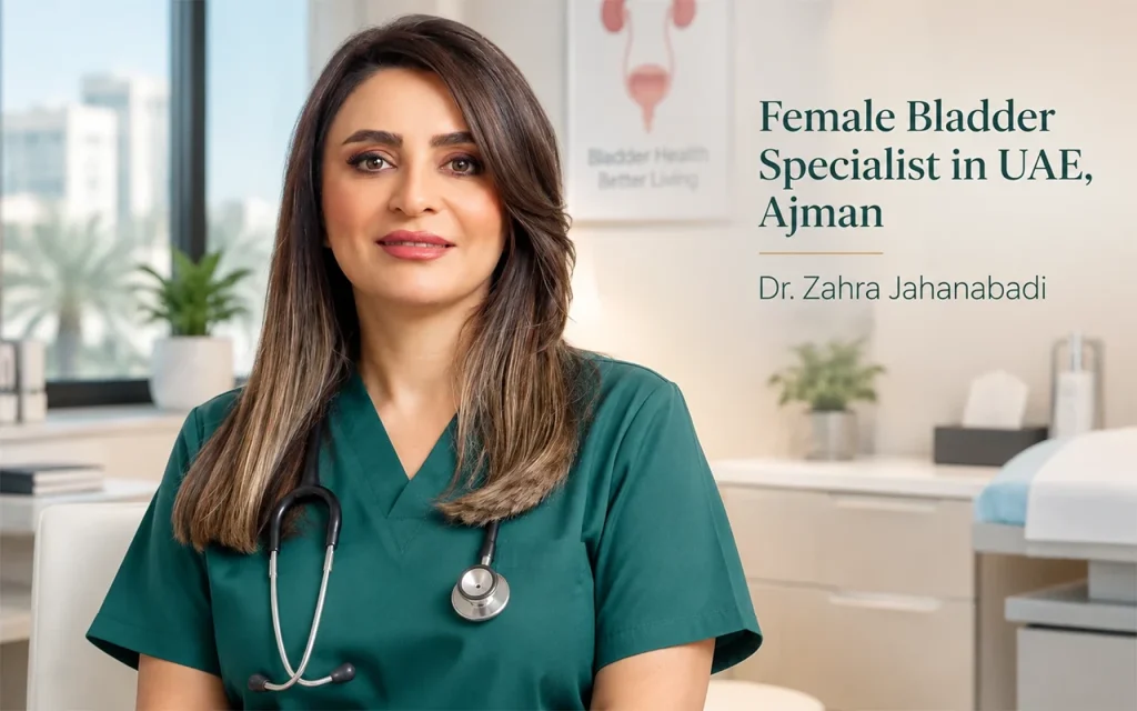 Female Bladder Specialist in UAE, Ajman | Dr. Zahra Jahanabadi