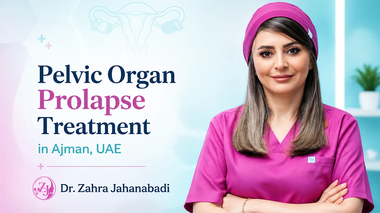 علاج هبوط أعضاء الحوض في عجمان، الإمارات | د. زهراء جهان آبادي
