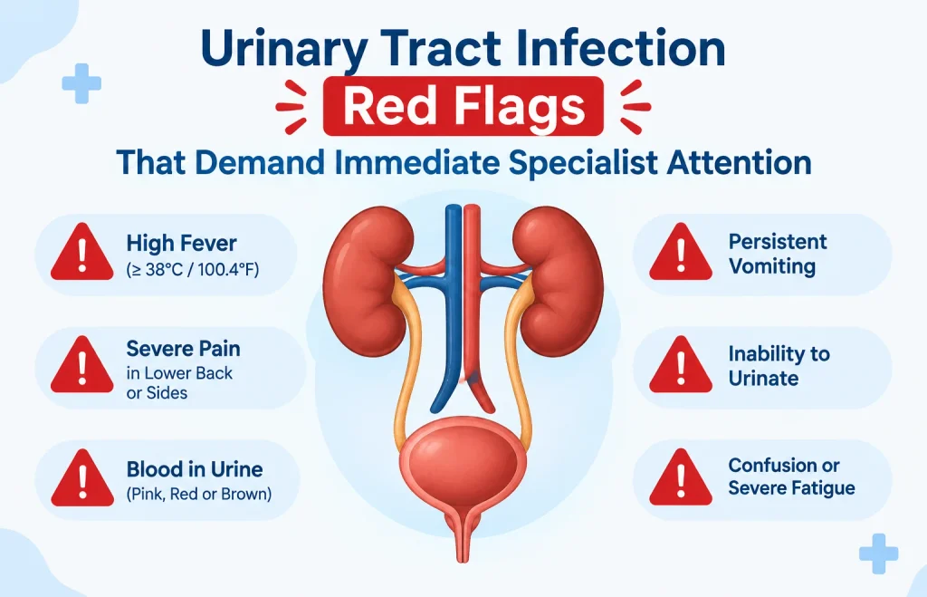 Urinary Tract Infection Red Flags That Demand Immediate Specialist Attention