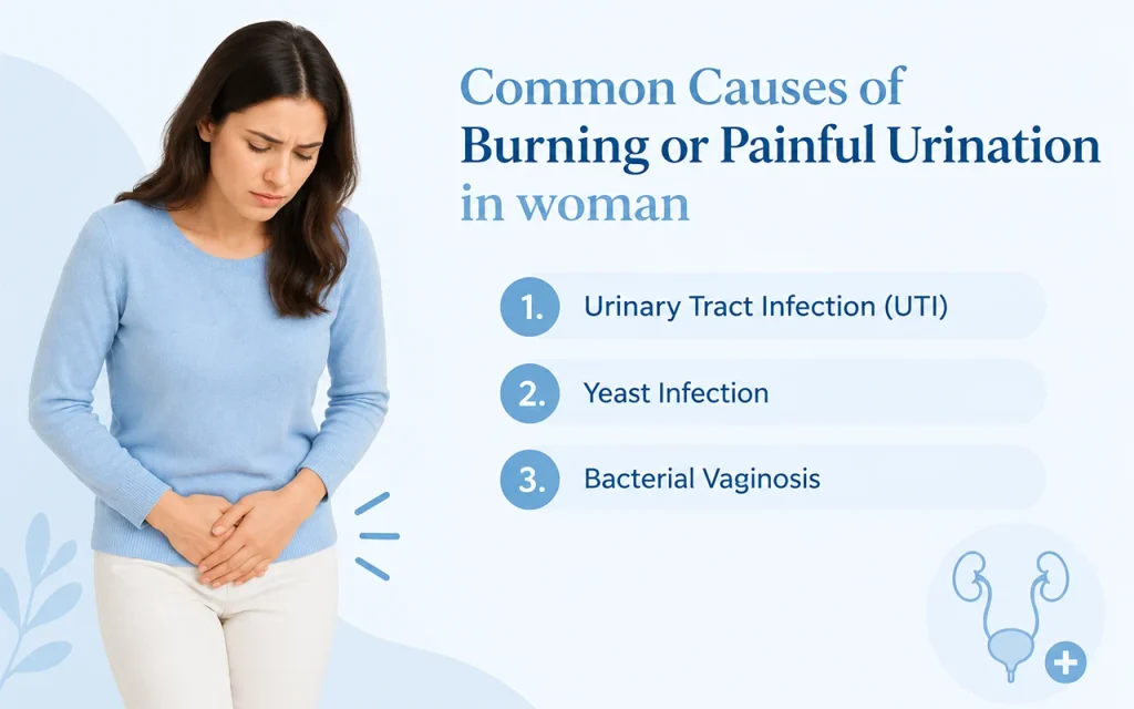 Common Causes of Burning or Painful Urination in Women