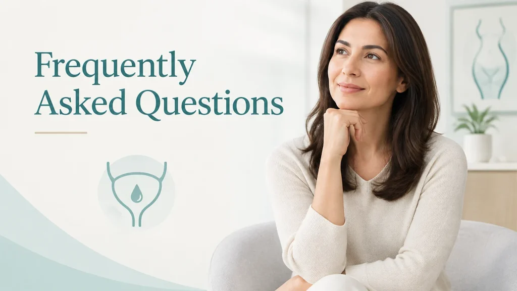 Frequently Asked Questions postpartum urinary incontinence
