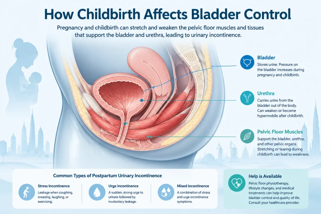 How Childbirth Affects Bladder Control