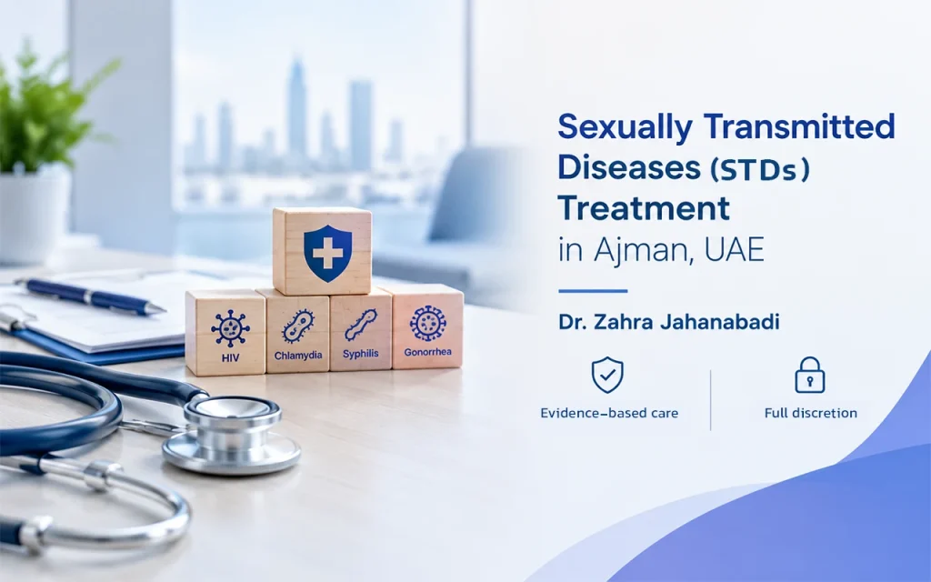 Sexually Transmitted Diseases (STDs) Treatment in Ajman, UAE | Dr. Zahra Jahanabadi