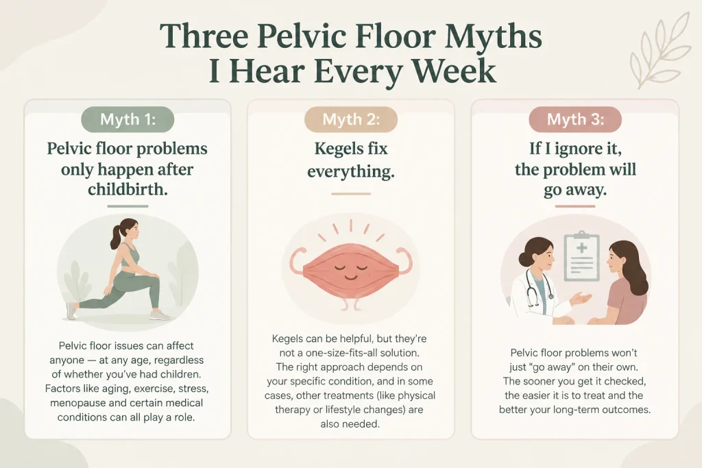 Three Pelvic Floor Myths