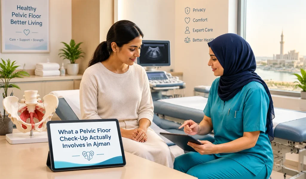 What a Pelvic Floor Check-Up Actually Involves in Ajman